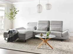 Hjørnesofa 4 personers IKAST Lysegrå Højrevendt