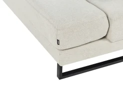 Hjørnesofa 4 personers IKAST Lys Beige Venstrevendt