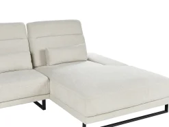 Hjørnesofa 4 personers IKAST Lys Beige Venstrevendt