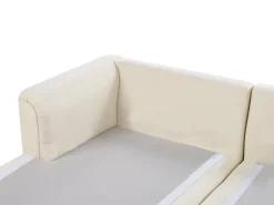 Hjørnesofa 4 personers KOHLO Lys Beige Højrevendt