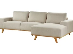 Hjørnesofa 3 personers NORA Beige Venstrevendt