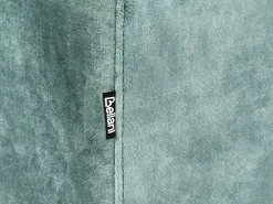 Hjørnesofa 4 personers OSLO Velour Blågrøn Højrevendt