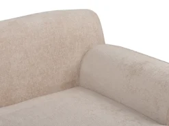 Hjørnesofa 3 personers SIMOS Chenille Beige Venstrevendt