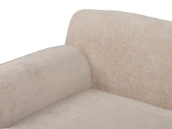 Hjørnesofa 3 personers SIMOS Chenille Beige Højrevendt