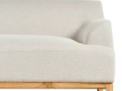 Hjørnesofa 3 personers SOSJO Lys Beige Højrevendt