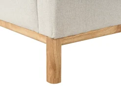 Hjørnesofa 3 personers SOSJO Lys Beige Venstrevendt