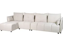 Hjørnesofa 4 personers TOMRA Beige Højrevendt
