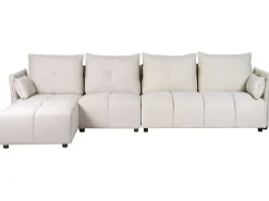 Hjørnesofa 4 personers TOMRA Beige Højrevendt