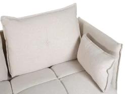 Hjørnesofa 4 personers TOMRA Beige Højrevendt