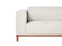 Hjørnesofa 4 personers VENG Lys Beige Venstrevendt