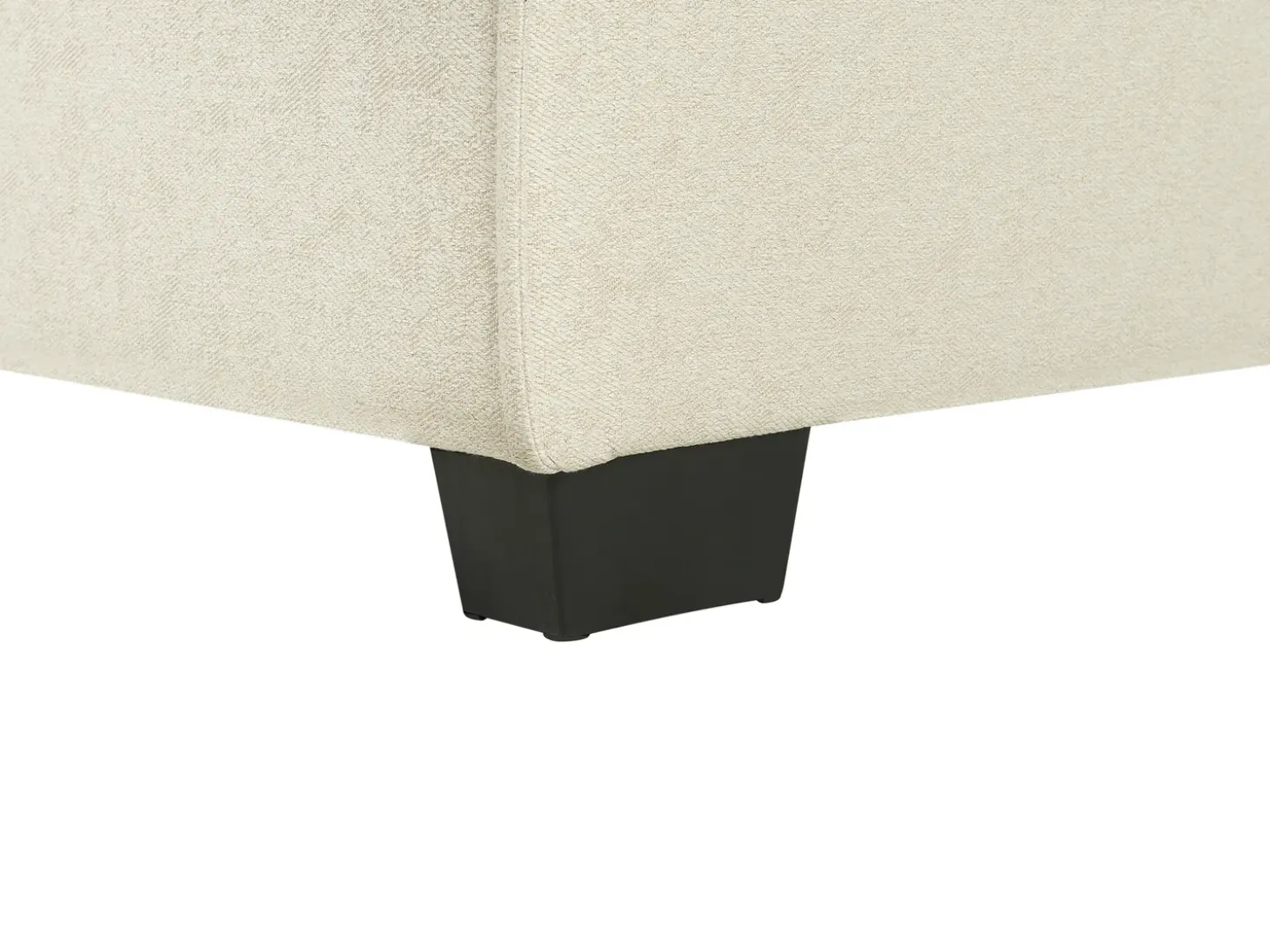 Hjørnesovesofa 3 personers ROMEDAL Beige Højrevendt