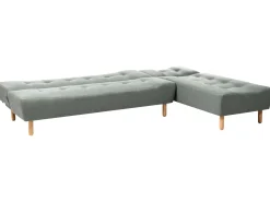 Hjørnesovesofa modul 4 personers ALSTEN Grøn Venstrevendt