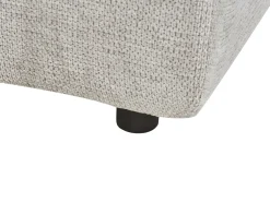 Hjørnesovesofa 3 personers INNVIK Lysegrå med opbevaring Højrevendt