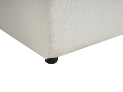 Hjørnesovesofa 3 personers LUSPA Lys Beige med opbevaring Venstrevendt