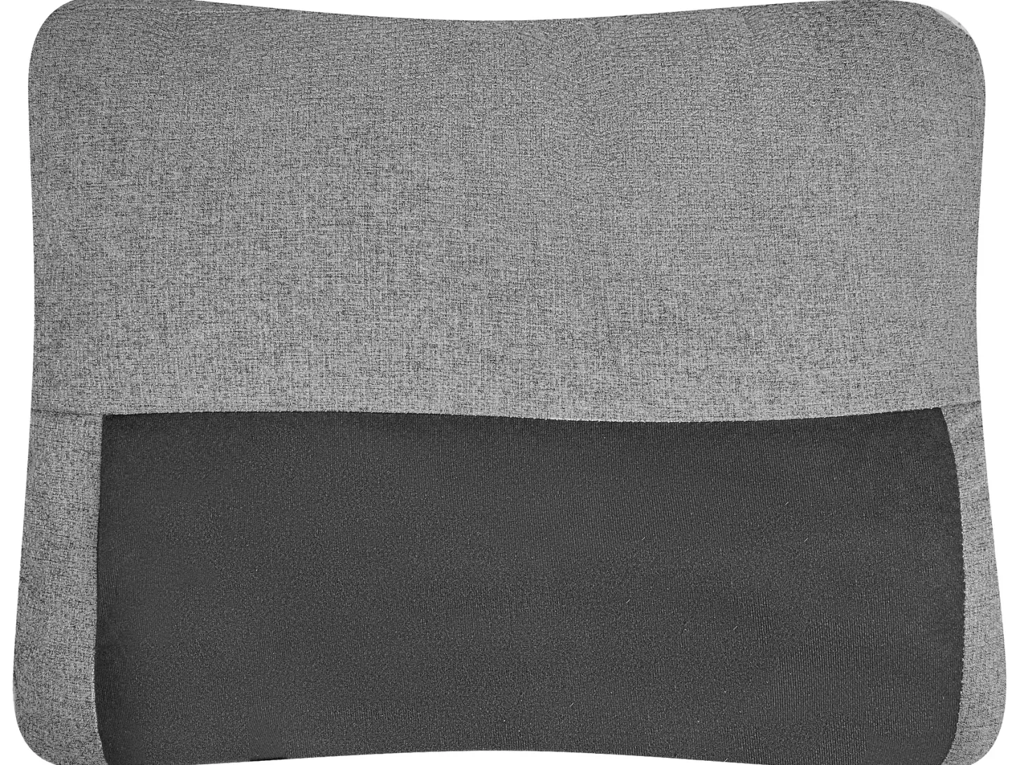 Hjørnesovesofa 3 personers NASSJO Kunstlinned Grå Venstrevendt
