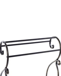 Håndklædestativ LINARES Metal Sort