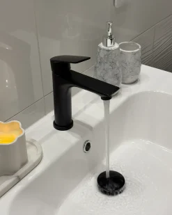 Håndvask vandhane BERLOI Messing Sort