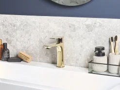 Håndvask vandhane BERLOI Messing Guld