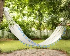 Hængekøje VERCELLI Bomuld Himmelblå