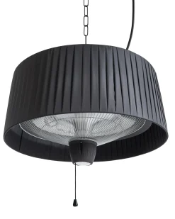 Hængende infrarød terrassevarmer ASCEA 1500 W Sort