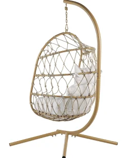 Hængestol med stativ ADRIA Metal Beige