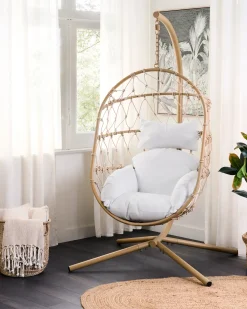 Hængestol med stativ ADRIA Metal Beige
