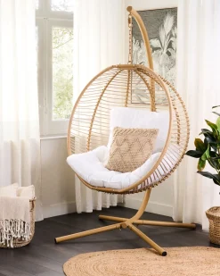 Hængestol med stativ ARCO Metal Beige