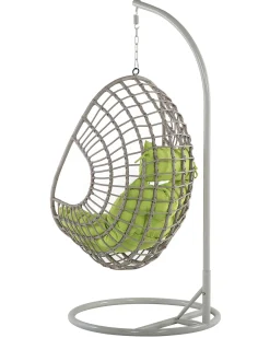 Hængestol med stativ ARPINO PE-rattan Beige