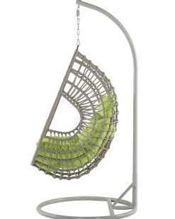 Hængestol med stativ ARPINO PE-rattan Beige
