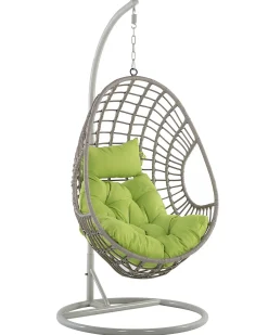 Hængestol med stativ ARPINO PE-rattan Beige