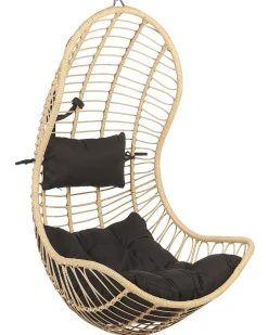 Hængestol med stativ PINETO PE-rattan Naturlig