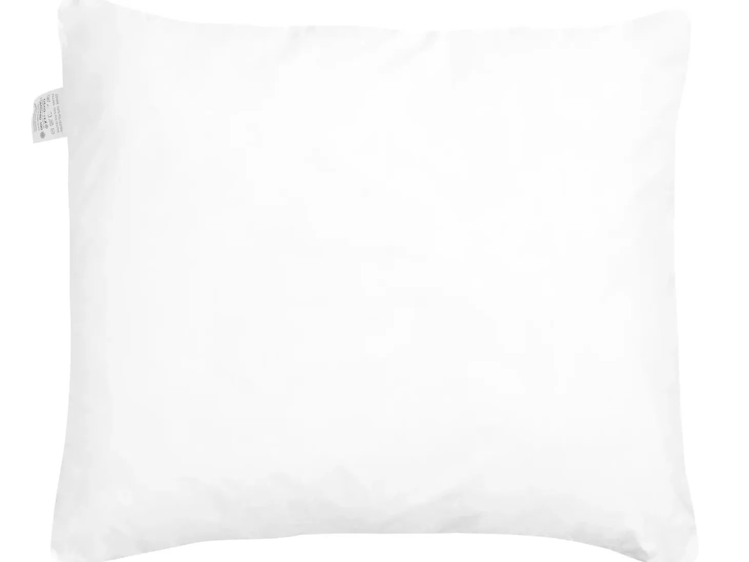 Hovedpude ERRIGAL Høj Microfiber 80 x 80 cm Hvid