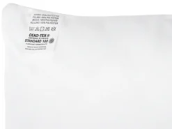 Hovedpude ERRIGAL Lav Microfiber 80 x 80 cm Hvid