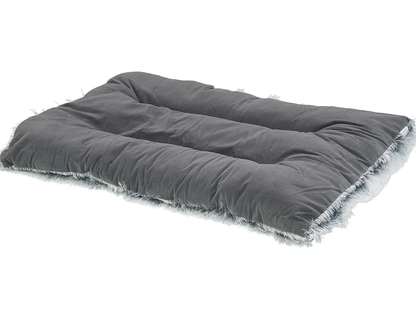 Hundepude ERGANI Velour Grå