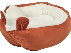 Hundepude HASSA Velour Orange