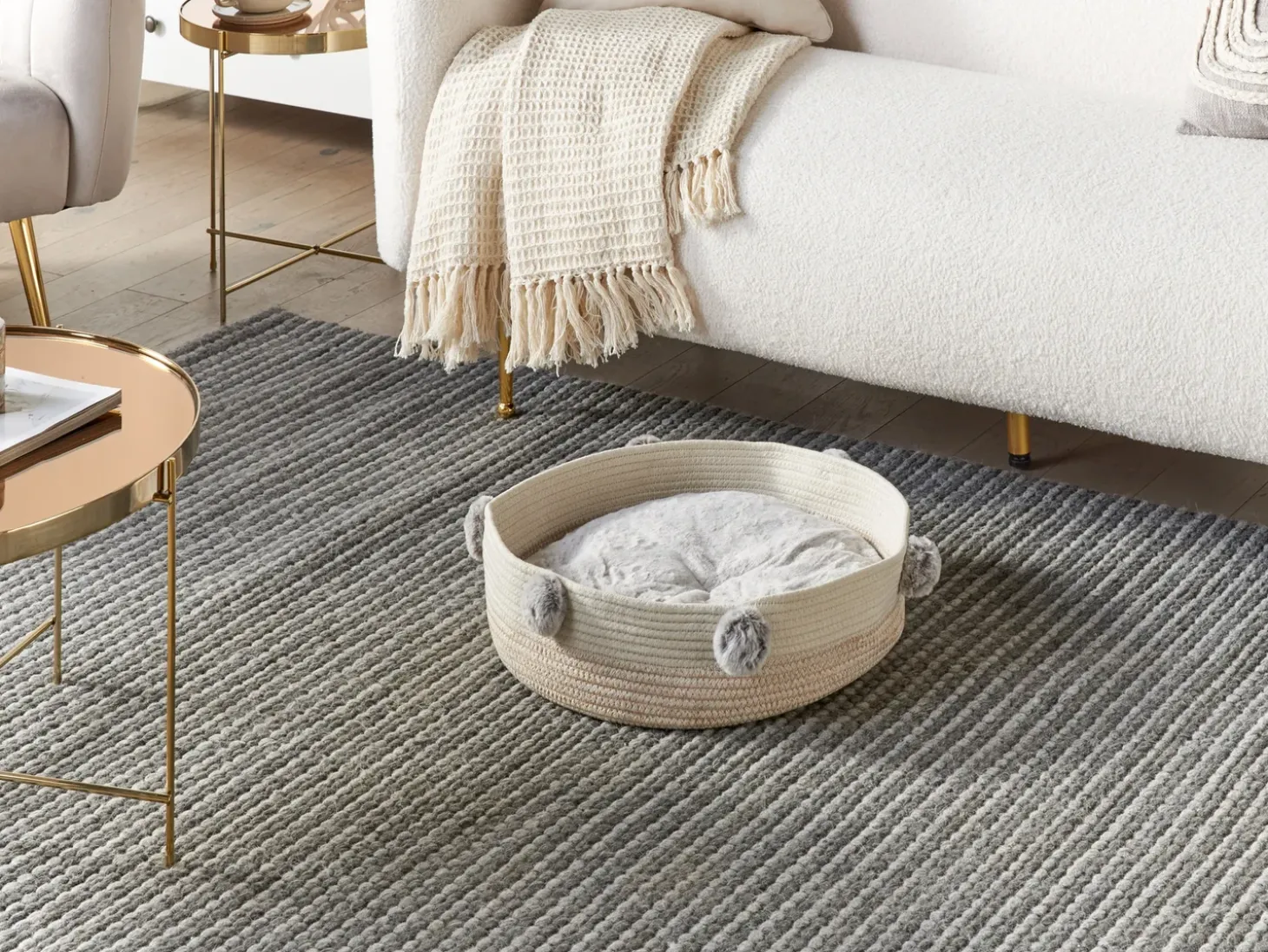 Hundepude ORTACA Bomuld Lys Beige