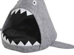 Hundepude PIRANHA Filt Lysegrå