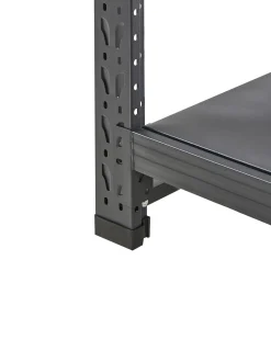 Hylder til garagen FIUGGI Metal 200 cm 200 cm Sort
