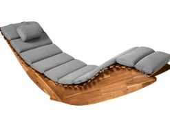 Hynde til liggestol BRESCIA PREMIUM 180 x 60 cm Grå melange
