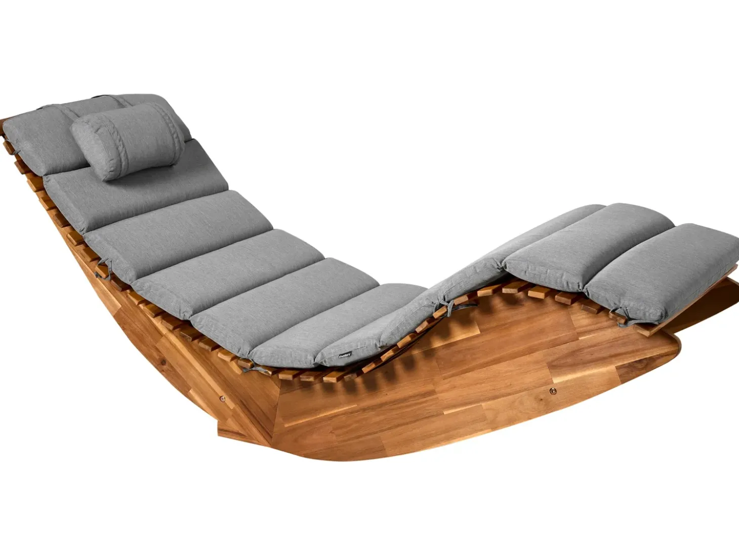 Hynde til liggestol BRESCIA PREMIUM 180 x 60 cm Grå melange