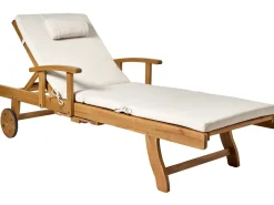 Hynde til liggestol TOSCANA/JAVA/AMANTEA PREMIUM 189 x 58 cm Lys Beige