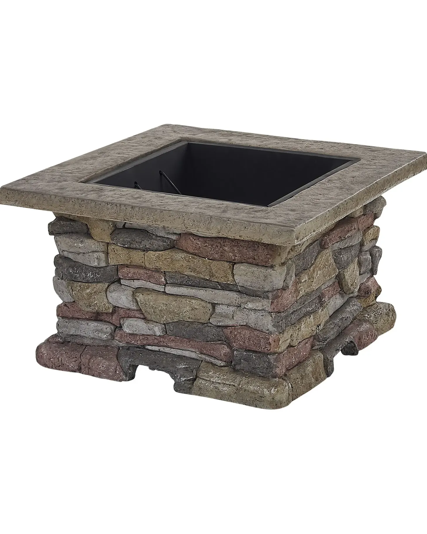 Ildsted med grill KELUD Beton Grå
