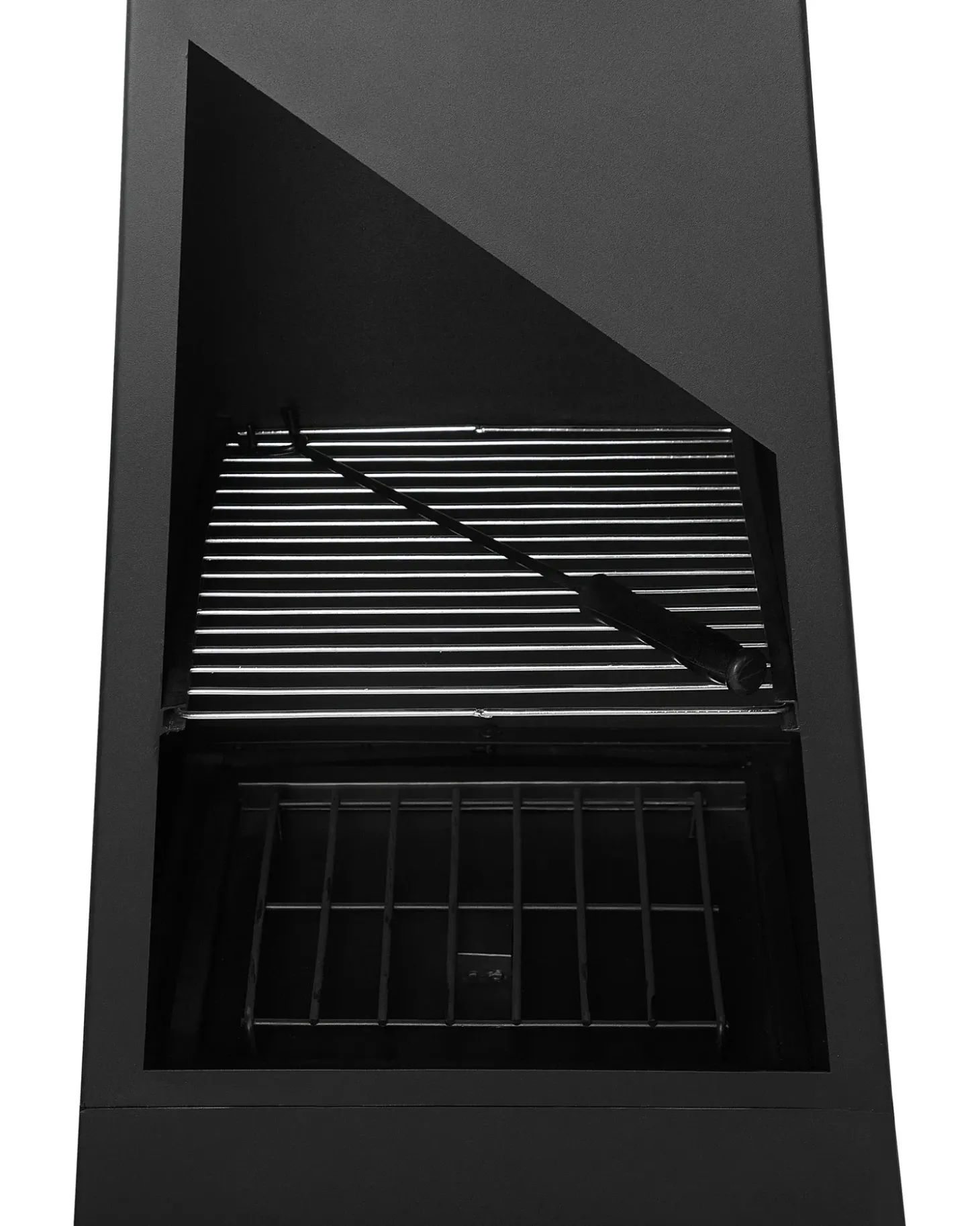 Ildsted med grill YATE Metal Sort