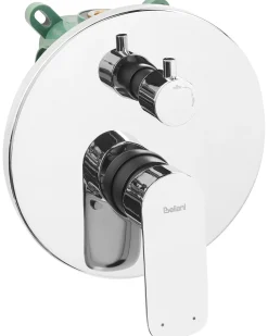 Indbygget brusesæt med regnbruser GUARATUBA Sølv