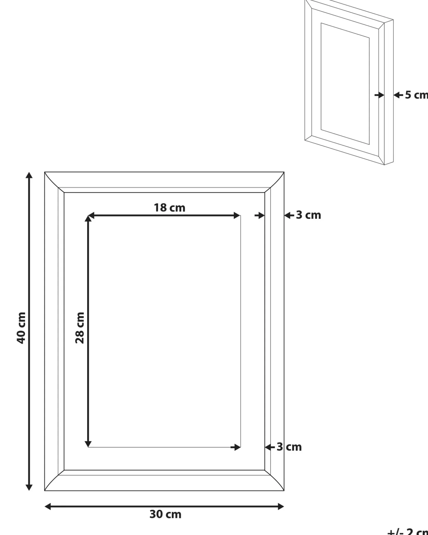 Indrammede plakater KAYES Dyre motiv 30 x 40 cm Blå