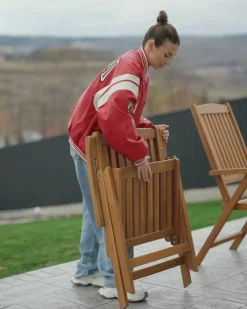 JAVA PREMIUM 6 personers Havemøbelsæt Lys Beige Akacietræ