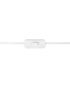 Juledekoration Bordlampe SATOPANTH Stjerne 70 cm Hvid