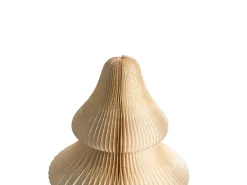 Juledekoration Bordlampe DREVJA Juletræ 51 cm Beige