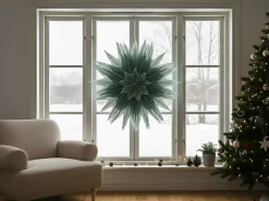 Juledekoration GRONA Stjerne 96 cm Grøn