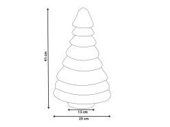 Juledekoration LED ANDAN Juletræ 41 cm Grøn